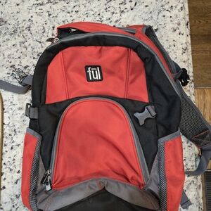 FUL Red and Black Men's Backpack